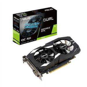ASUS DUAL-GTX1650-O4G OC Edition Graphics Card, 4GB GDDR5, PCIe 3.0 x16
